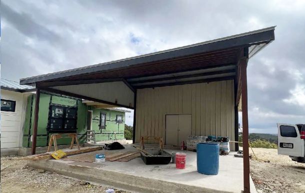 Custom Carport & Garage